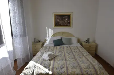 Letto o letti in una camera di La casa di Nonno