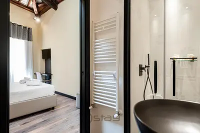 Letto o letti in una camera di KyS Castello