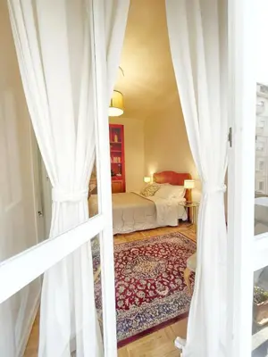 Letto o letti in una camera di Elicriso Suites