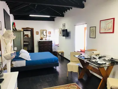 Letto o letti in una camera di Il Granaio - luxury private double room
