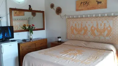 Letto o letti in una camera di Panoramic Apartment with Terrace in Cagliari Heart U2019