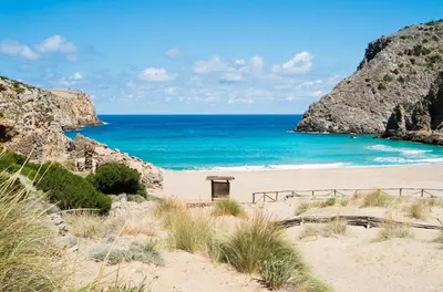 Paesaggio naturale nelle vicinanze della casa vacanze