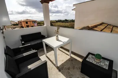 Balcone o terrazza di Casa di Fabia