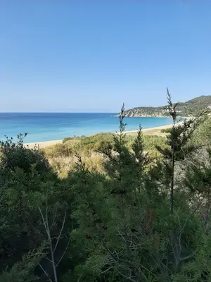 Paesaggio naturale nelle vicinanze della casa vacanze