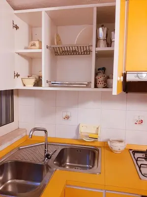 Cucina o angolo cottura di Sun Sea and relax villetta a due passi dal mare
