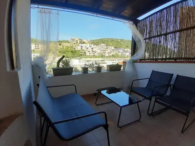 Balcone o terrazza di Appartamento vacanze Villasimius
