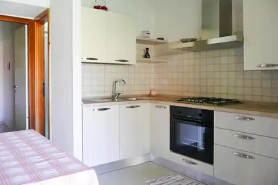 Cucina o angolo cottura di Terraced House by Sardinia's White Beaches