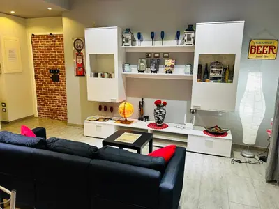 Area soggiorno di Monte Urpinu Modern Flat