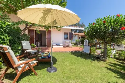 Giardino di Casa Azzurra - Casa con giardino privato a Costa Rei a due passi dal mare