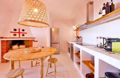 Cucina o angolo cottura di LA VEDETTA dell’Eden by KlabHouse