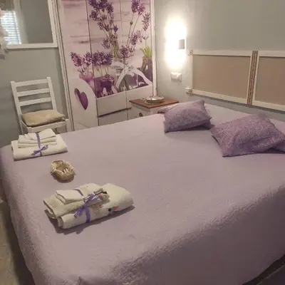 Letto o letti in una camera di B&B Babay