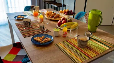 Cibo presso il bed & breakfast o nelle vicinanze