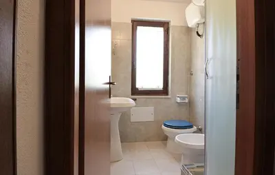 Bagno di Nice Apartment In Costa Rei -Ca- With Kitchenette