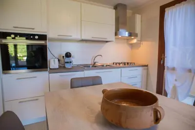 Cucina o angolo cottura di villa Giulia