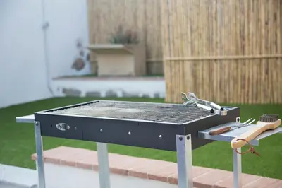 Attrezzature per barbecue disponibili per gli ospiti della casa vacanze