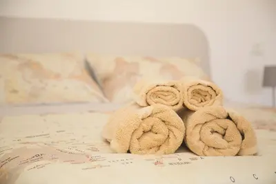 Letto o letti in una camera di La Piazzetta