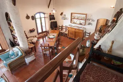 Area soggiorno di Villa San Marco - Casa esclusiva nel Sinis