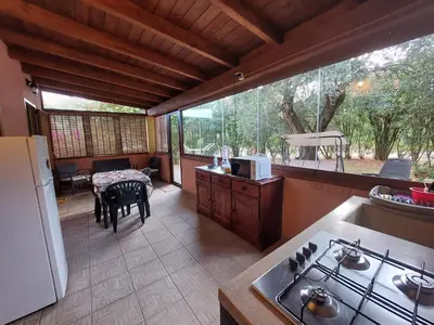 Cucina o angolo cottura di Casa L' Antico Ulivo