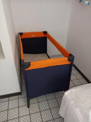 Letto o letti in una camera di CasaGiulia Calasetta