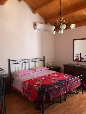 Letto o letti in una camera di Casa relax Nasiu