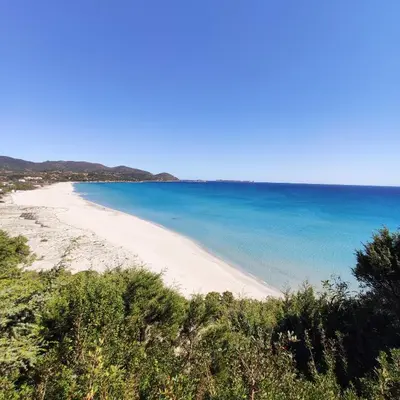 Paesaggio naturale nelle vicinanze della villa