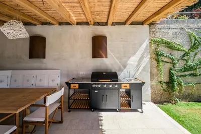 Attrezzature per barbecue disponibili per gli ospiti della villa