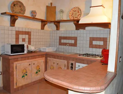 Cucina o angolo cottura di Casa Nicola