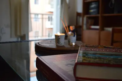 Biblioteca nell'appartamento