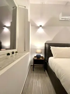 Letto o letti in una camera di Villa Aste - San Gregorio