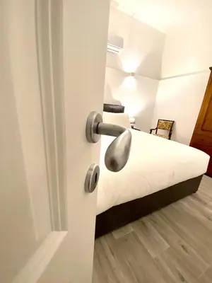 Letto o letti in una camera di Villa Aste - San Gregorio