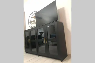 TV o dispositivi per l'intrattenimento presso Nuovo appartamento Elegante,curato nei dettagli