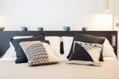 Letto o letti in una camera di Tabernabè