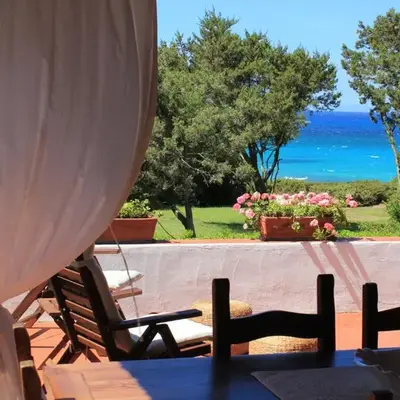 Villa con discesa privata a mare