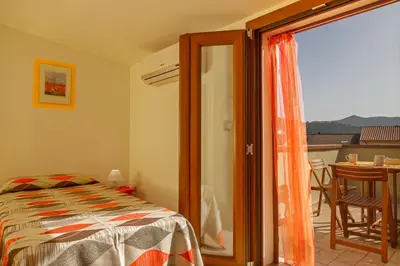 Letto o letti in una camera di CASA DORIA