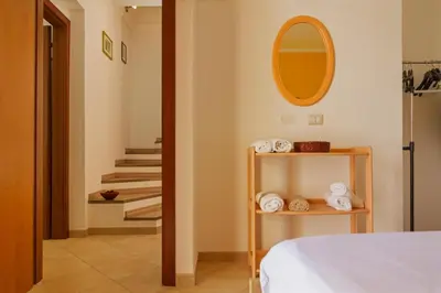 Letto o letti in una camera di CASA DORIA
