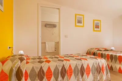 Letto o letti in una camera di CASA DORIA