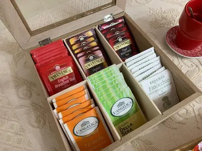 Set per la preparazione di tè e caffè presso Casa Elisa