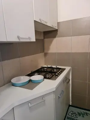 Cucina o angolo cottura di Da Michele.