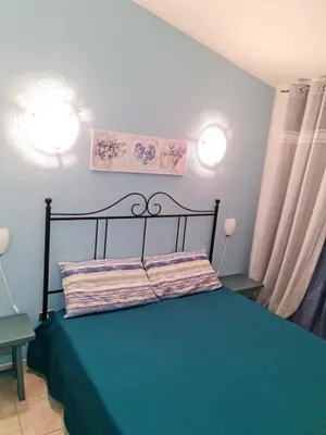 Letto o letti in una camera di Da Michele.
