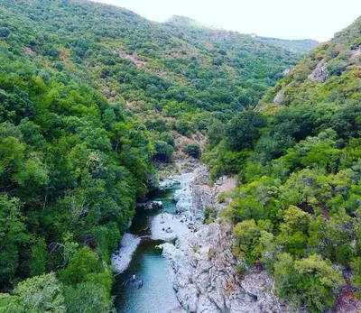 Paesaggio naturale nelle vicinanze dell'affittacamere
