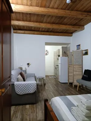 Area soggiorno di Bed and breakfast Raggio di Sole