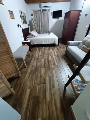 Area soggiorno di Bed and breakfast Raggio di Sole