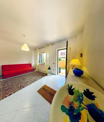 Letto o letti in una camera di Piana Apartment