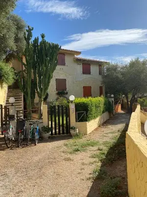 Giardino di Chia Delizioso nido verde nel blu