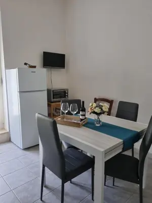 Cucina o angolo cottura di Smile - appartamento con giardino