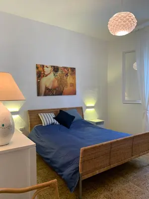Letto o letti in una camera di Da u Franchin