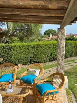 Giardino di Villa SERF a 100 m dalla spiaggia