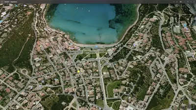 Paesaggio naturale nelle vicinanze della villa