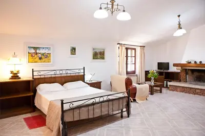 Letto o letti in una camera di Casa vacanze Maria Maddalena Iglesias