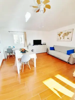 TV o dispositivi per l'intrattenimento presso Casa vacanze Gioema santa maria navarrese